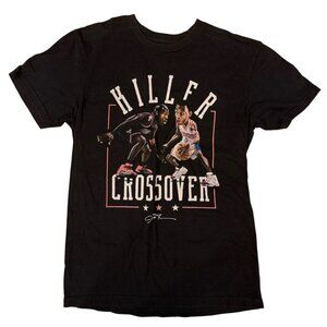 RetroKings Killer Crossover Basketball Graphic T-Shirt Black Size S Streetwear